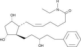 Latanoprost ethyl amide Chemical Structure
