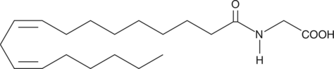 Linoleoyl Glycine Chemical Structure