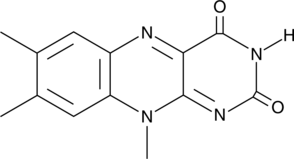 Lumiflavine Chemical Structure
