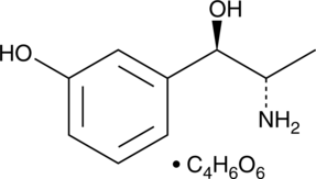 Metaraminol (tartrate) Chemical Structure