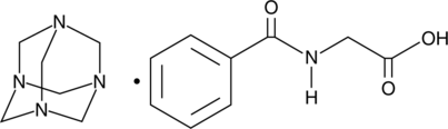 Methenamine Hippurate Chemical Structure