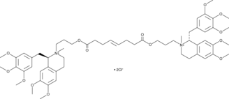 Mivacurium (chloride) Chemical Structure