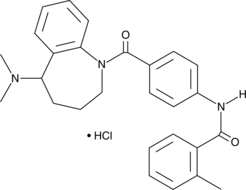 Mozavaptan (hydrochloride) Chemical Structure