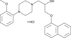 Naftopidil (hydrochloride) Chemical Structure