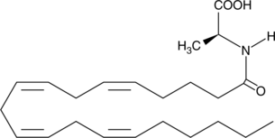 N-Arachidonoyl-L-Alanine Chemical Structure