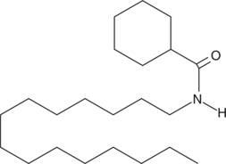 N-Cyclohexanecarbonylpentadecylamine Chemical Structure