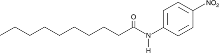 N-Decanoyl p-Nitroaniline Chemical Structure