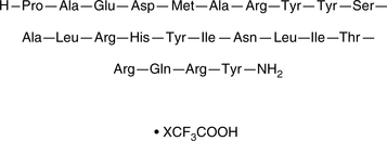 Neuropeptide Y (13-36) (human, rat) (trifluoroacetate salt) Chemical Structure