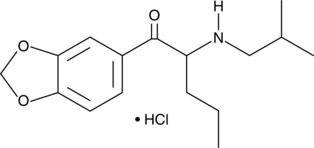 N-isobutyl Pentylone (hydrochloride) Chemical Structure