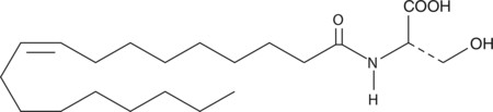 N-Oleoyl-L-Serine Chemical Structure