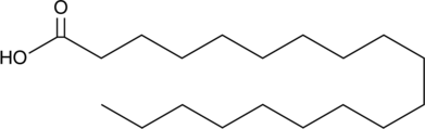 Nonadecanoic Acid Chemical Structure