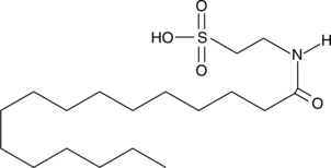N-Palmitoyl Taurine Chemical Structure