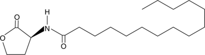 N-pentadecanoyl-L-Homoserine lactone Chemical Structure