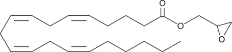 O-Arachidonoyl Glycidol Chemical Structure