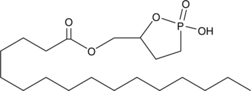 Palmitoyl 3-carbacyclic Phosphatidic Acid Chemical Structure