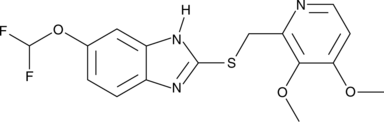 Pantoprazole Sulfide Chemical Structure