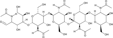 Penta-N-acetylchitopentaose Chemical Structure