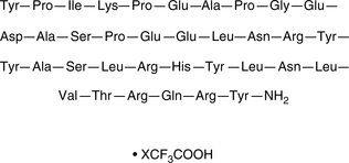Peptide YY (human) (trifluoroacetate salt) Chemical Structure