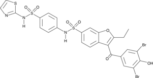 PTP1B Inhibitor Chemical Structure