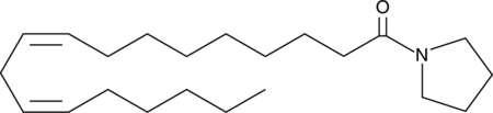 Pyrrolidine Linoleamide Chemical Structure