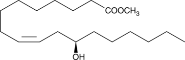 Ricinoleic Acid methyl ester Chemical Structure