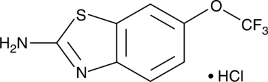 Riluzole (hydrochloride) Chemical Structure