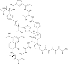 Siomycin A Chemical Structure