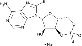 Sp-8-bromo-Cyclic AMPS (sodium salt) Chemical Structure