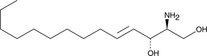 Sphingosine (d14:1) Chemical Structure