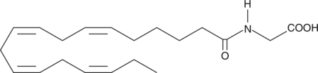 Stearidonoyl Glycine Chemical Structure