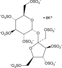 Sucrose octasulfate (potassium salt) Chemical Structure