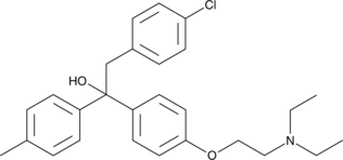 Triparanol Chemical Structure