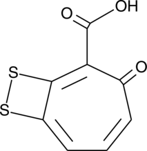 Tropodithietic Acid Chemical Structure