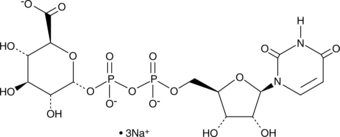 Uridine-5'-diphosphoglucuronic Acid (sodium salt) Chemical Structure