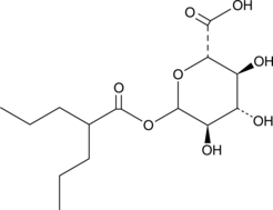 Valproic Acid Acyl-D-Glucuronide Chemical Structure