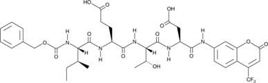 Z-IETD-AFC Chemical Structure