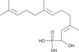 α-hydroxy Farnesyl Phosphonic Acid Chemical Structure