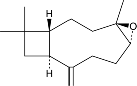 (-)-Caryophyllene oxide Chemical Structure