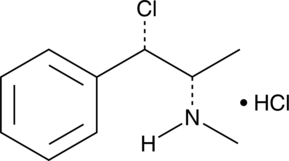 (+)-Chloropseudoephedrine (hydrochloride) Chemical Structure