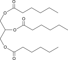 1,2,3-Trihexanoyl-rac-glycerol Chemical Structure