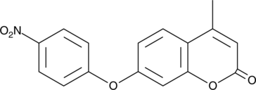 4-Methyl-7-(4-nitrophenoxy)-2H-chromen-2-one Chemical Structure
