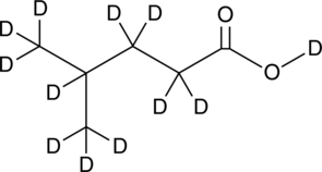 4-Methylpentanoic Acid-d12 Chemical Structure