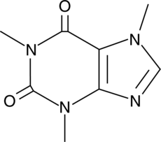 Caffeine (CRM) Chemical Structure
