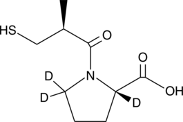 Captopril-d3 Chemical Structure