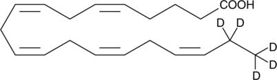 Eicosapentaenoic Acid-d5 MaxSpec• Standard Chemical Structure
