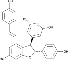 trans-ε-Viniferin Chemical Structure