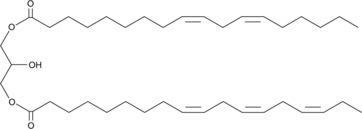 1-Linoleoyl-3-α-Linolenoyl-rac-glycerol Chemical Structure