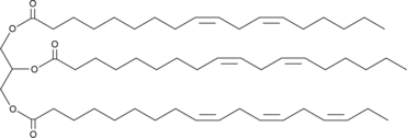 1,2-Dilinoleoyl-3-α-Linolenoyl-rac-glycerol Chemical Structure