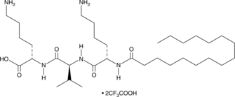 Palmitoyl Tripeptide-5 (trifluoroacetate salt) Chemical Structure