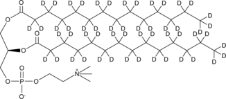 1,2-Dimyristoyl-d54-sn-glycero-3-PC Chemical Structure